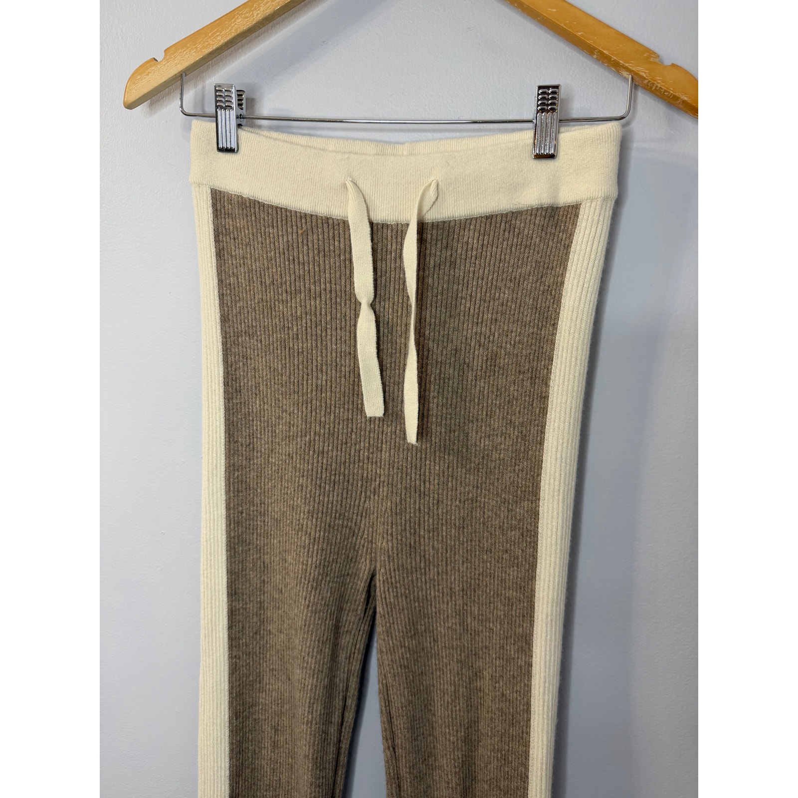 My Sunday Ski Pants Knit Cashmere Blend Drawstring Travel Women's S — image 7 of 8